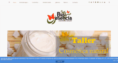 Desktop Screenshot of bio-esencia.net